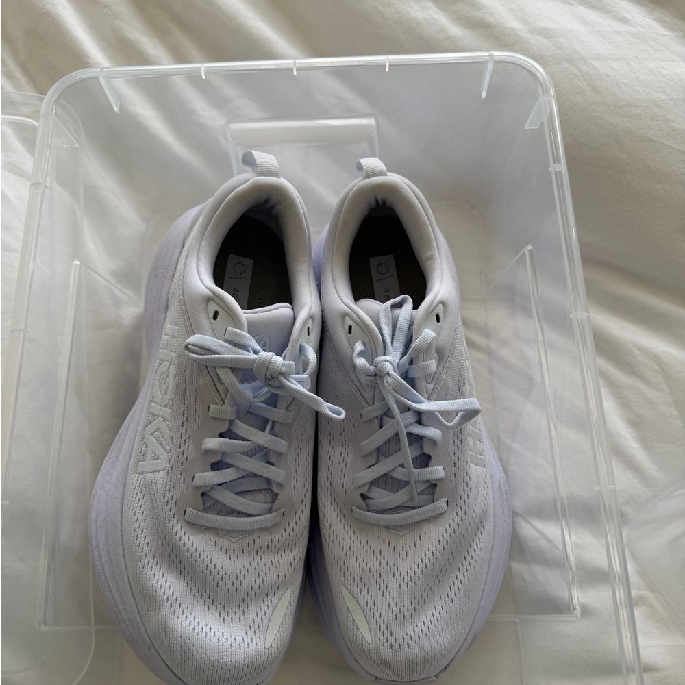 Hoka Women's Light Gray Athletic Shoes - Picture 2 of 5